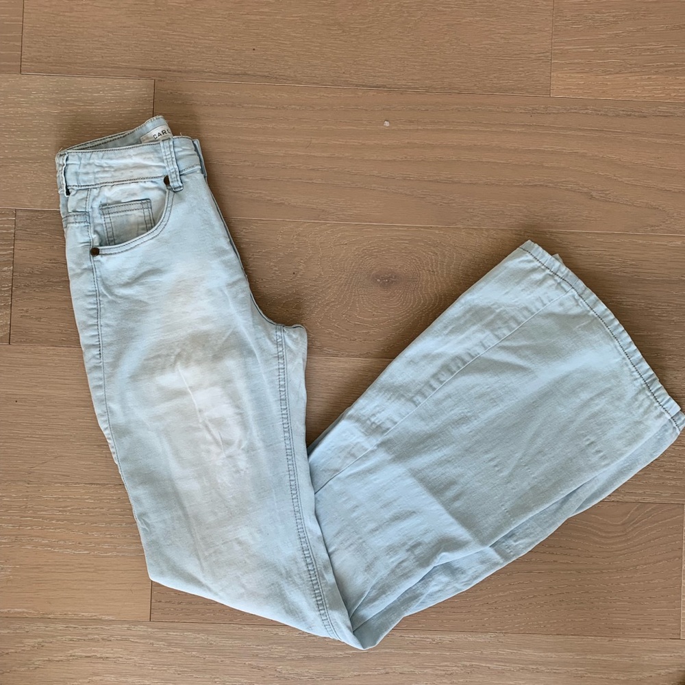 Vintage light blue jeans